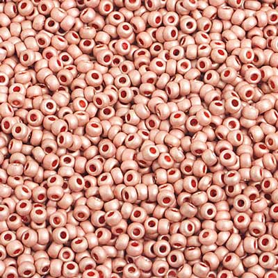 Czech - 10/0 Seed Beads - Metallic Beige Matte Terra Color (500g)