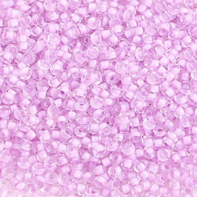 Czech - 10/0 Seed Beads - Lilac Color Lined Terra Color (500g)