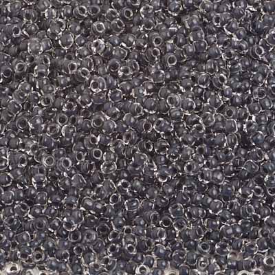 Czech - 10/0 Seed Beads - Color Lined Black Terra Color (500g)