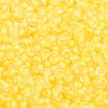 Czech - 10/0 Seed Beads - Color Lined Yellow Terra Color (500g)