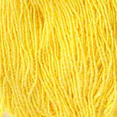 Czech - 10/0 Seed Beads - Color Lined Yellow Terra Color (500g Strung)