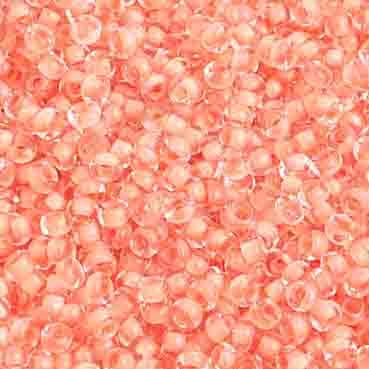 Czech - 10/0 Seed Beads - Color Lined Orange Terra Color (500g)