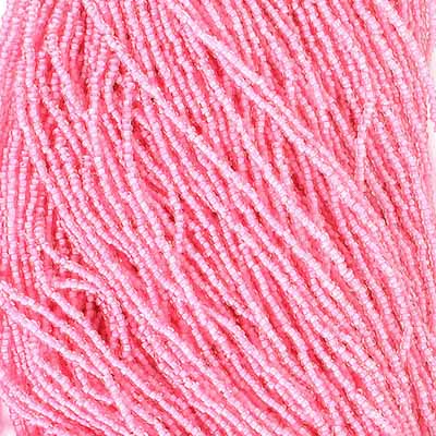 Czech - 10/0 Seed Beads - Color Lined Pink Terra Color (500g Strung)