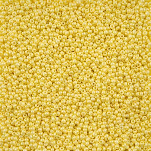Czech Seed Beads - 10/0 - Permalux Light Yellow (250g)