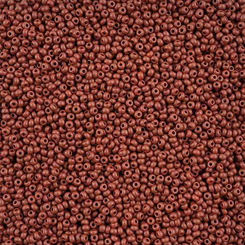 Czech Seed Beads - 10/0 - Permalux Brown (250g)