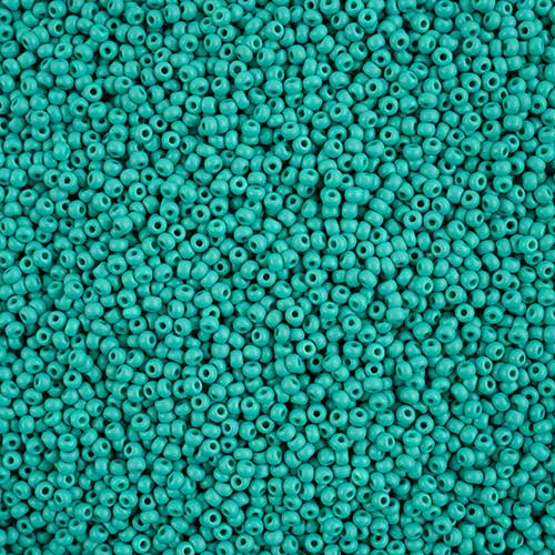 Czech Seed Beads - 10/0 - Permalux Sea Green Matte (250g)