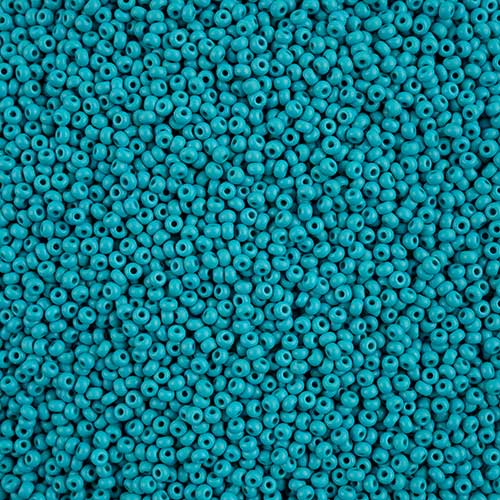 Czech Seed Beads - 10/0 - Permalux Teal Matte (250g)
