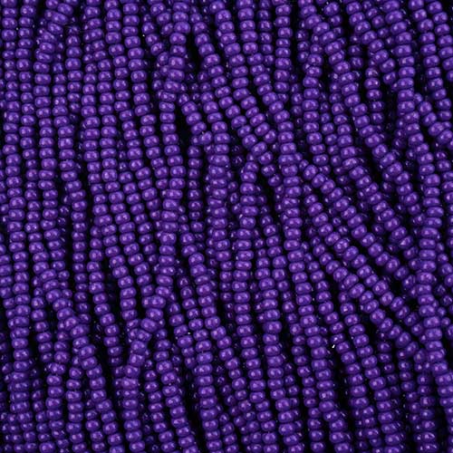 Czech - 10/0 Seed Beads - Terra Intensive Purple (500g Strung)