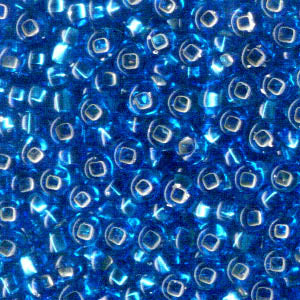 Czech Seed Beads - 8/0 - Silver Lined Light Blue (500g)