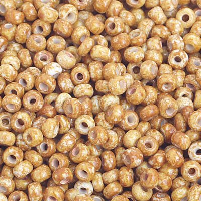 Czech Seed Beads - 8/0 - Speckled Egg (500g)