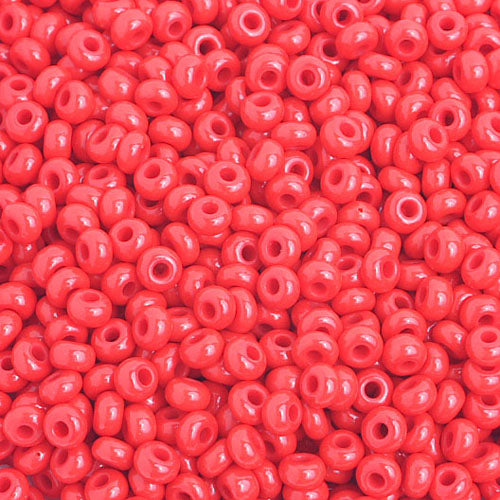 Czech Seed Beads - 8/0 - Light Red (500g)