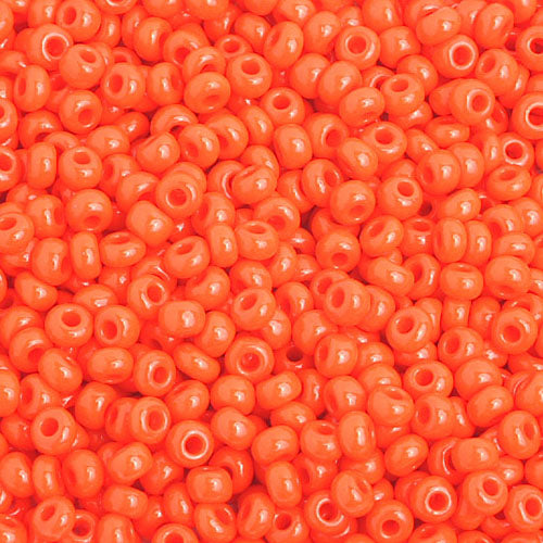 Czech Seed Beads - 8/0 - Orange (500g)