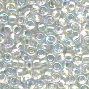 Czech Seed Beads - 8/0 - Transparent Crystal Iris  (500g)
