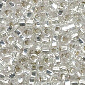 Czech Seed Beads - 8/0 - Silver Lined Crystal (500g)