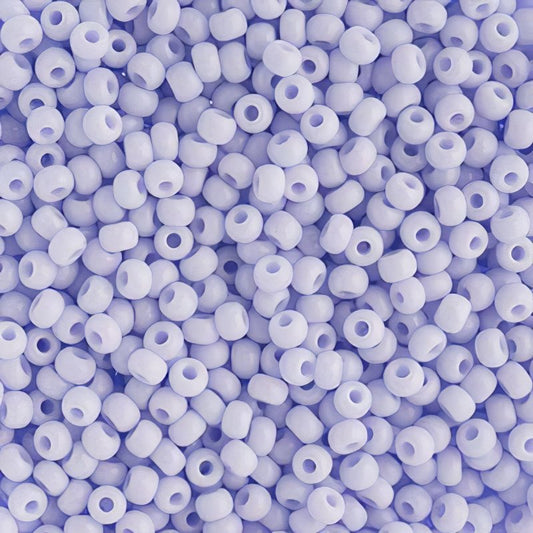Czech Seed Beads - 8/0 - Opaque Natural Lilac (500g)