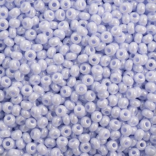 Czech Seed Beads - 8/0 - Opaque Natural Lilac Luster (500g)