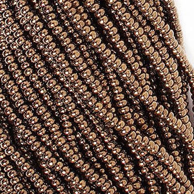 Czech Seed Beads - 8/0 - Metallic Bronze (250g)
