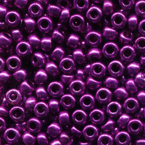 Czech Seed Beads - 8/0 - Metallic Purple (20g)