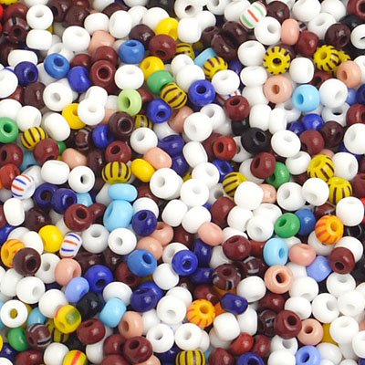 Czech Seed Beads - 8/0 - Opaque Multi-Mix (500g)