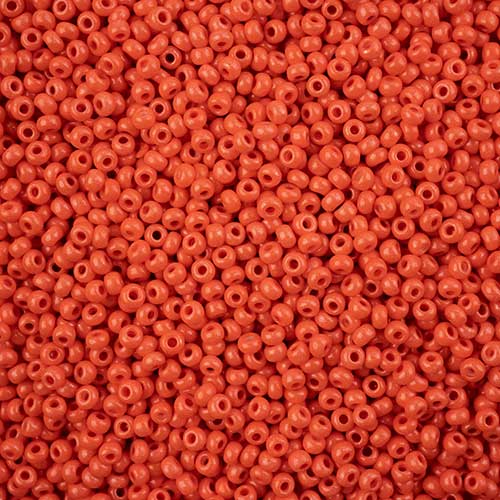 Czech Seed Beads - 8/0 - Terra Intensive Orange (500g)