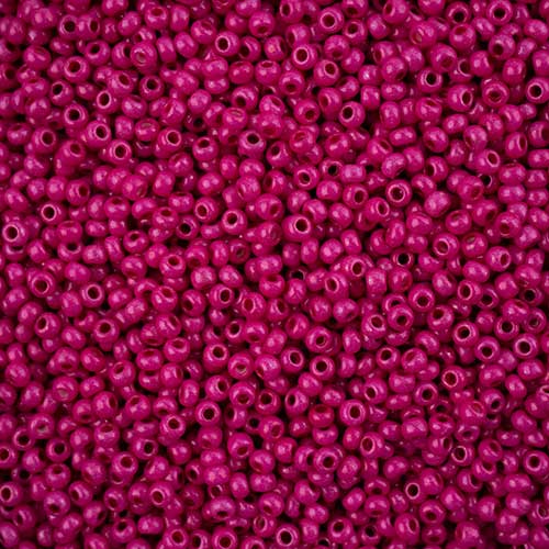 Czech Seed Beads - 8/0 - Terra Intensive Pink (500g)
