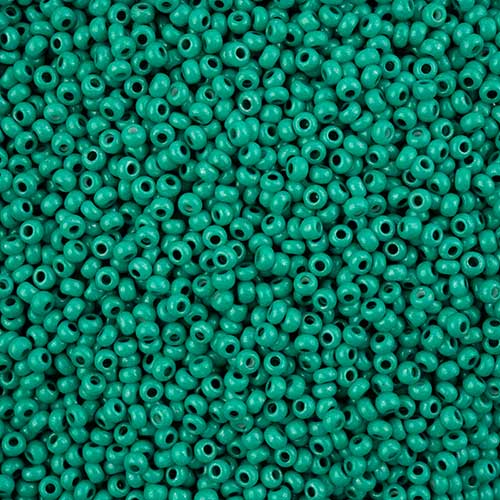 Czech Seed Beads - 8/0 - Terra Intensive Dark Green (500g)