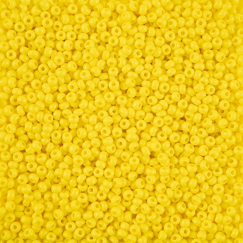 Czech Seed Beads - 8/0 - Terra Intensive Yellow Matte (500g)