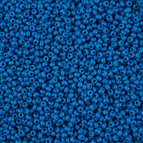 Czech Seed Beads - 8/0 - Terra Intensive Blue Matte (500g)