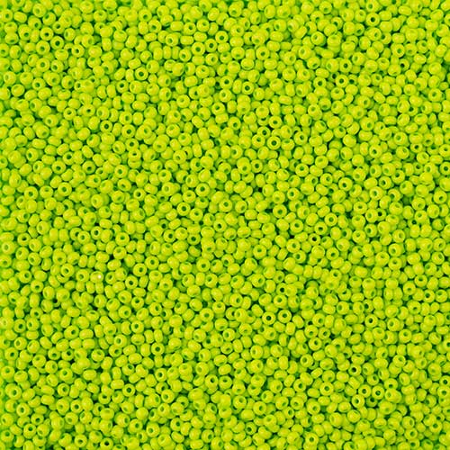 Czech Seed Beads - 8/0 - Terra Intensive Light Green Matte (500g)