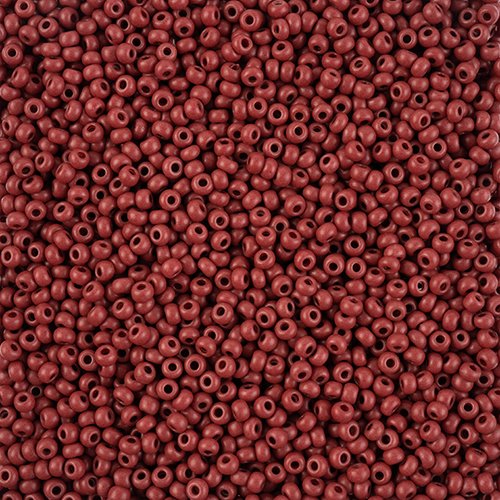Czech Seed Beads - 8/0 - Terra Intensive Brown Matte (500g)