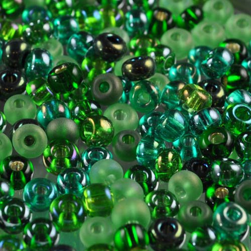 Czech Seed Beads - 6/0 - Herb Garden Mix (20g)