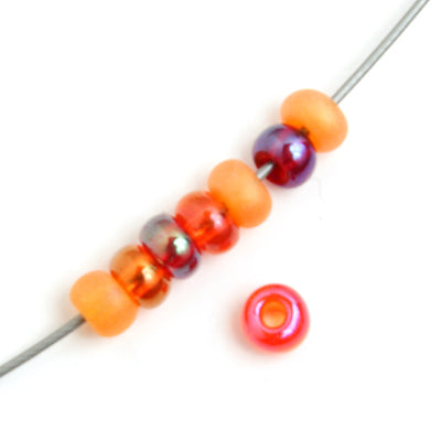 Czech Seed Beads - 6/0 - Fire Mix (500g)