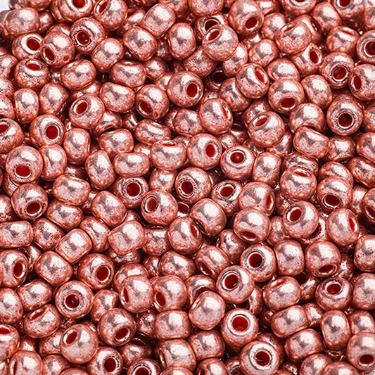 Czech Seed Beads - 6/0 - Metallic Copper [Terracolor] (500g)