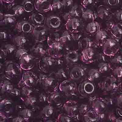 Czech Seed Beads - 6/0 - Transparent Amethyst (500g)