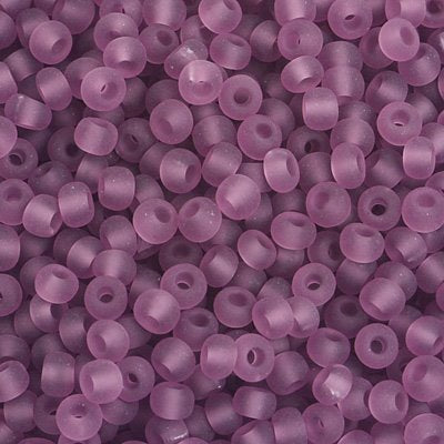 Czech Seed Beads - 6/0 - Matte Transparent Light Amethyst (500g)