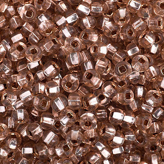 Czech Seed Beads - 6/0 - Silver Lined Copper Crystal [Solgel] (500g)
