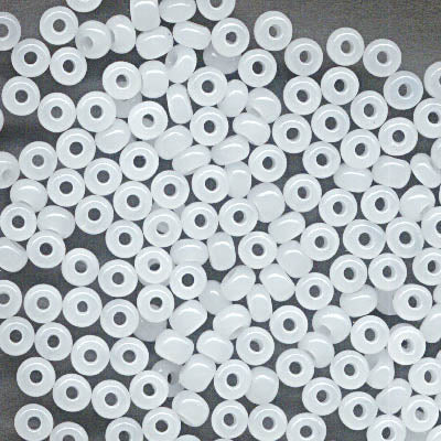 Czech Seed Beads - 6/0 - Alabaster (500g)