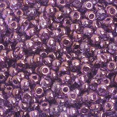 Czech Seed Beads - 6/0 - Transparent Blue/Bronze (20g)