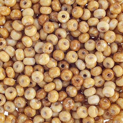 Czech Seed Beads - 6/0 - Travertine (500g)