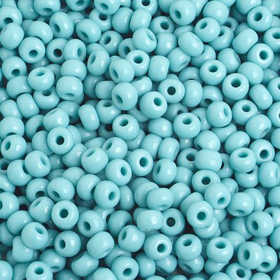 Czech Seed Beads - 6/0 - Opaque Turquoise (500g)