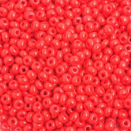 Czech Seed Beads - 6/0 - Light Red (500g)