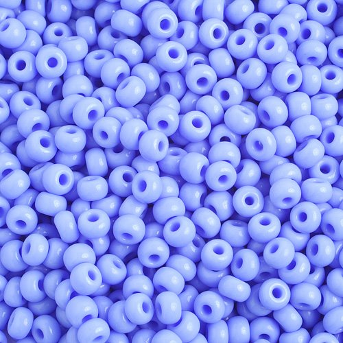Czech Seed Beads - 6/0 - Pale Blue (500g)