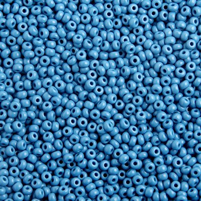 Czech Seed Beads - 6/0 - Opaque Dark Turquoise (500g)