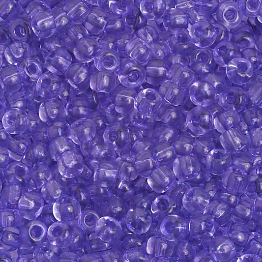 Czech Seed Beads - 6/0 - Transparent Tanzanite (500g)
