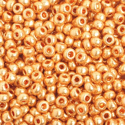 Czech Seed Beads - 6/0 - Metallic Gold (500g)