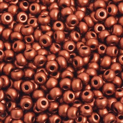 Czech Seed Beads - 6/0 - Metallic Copper (500g)