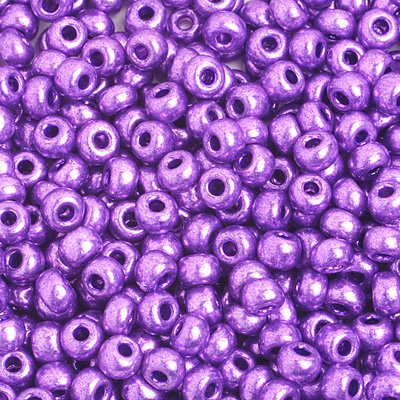 Czech Seed Beads - 6/0 - Metallic Purple (500g)