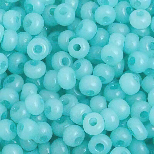 Czech Seed Beads - 6/0 - Alabaster Light Turquoise [Solgel] (500g)