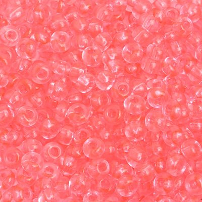 Czech Seed Beads - 6/0 - Crystal Pink Solgel (500g)