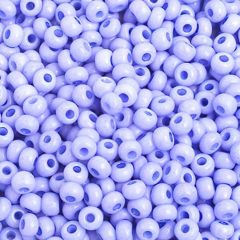 Czech Seed Beads - 6/0 - Chalk Light Violet Solgel (500g)